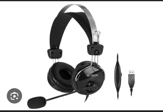 A4 tech HU-7P ComfortFit Stereo USB Headset with mic for PC/PS4/GAMING