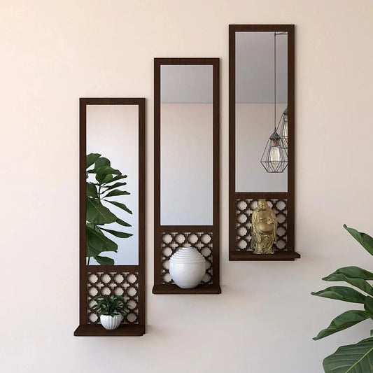 Dotz Brand Wall decorations items, Wooden wall shelf for bedroom, Wooden wall