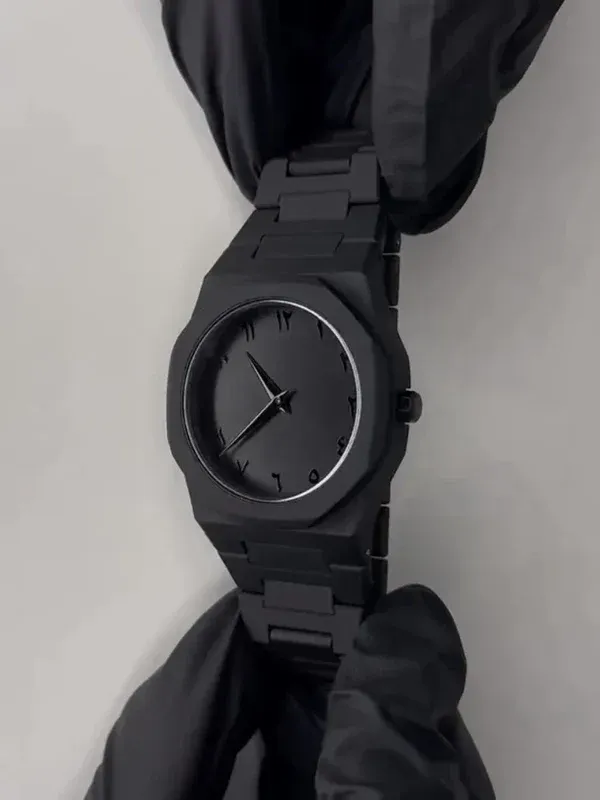 Black Arabic Aura watch For Men & Women