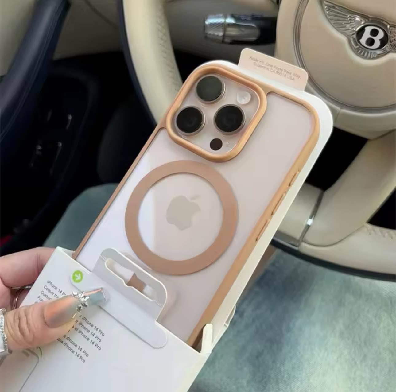 iPhone 16 15 14 13 12 11 Pro Max, iPhone 16 Pro Max Desert Titanium Case