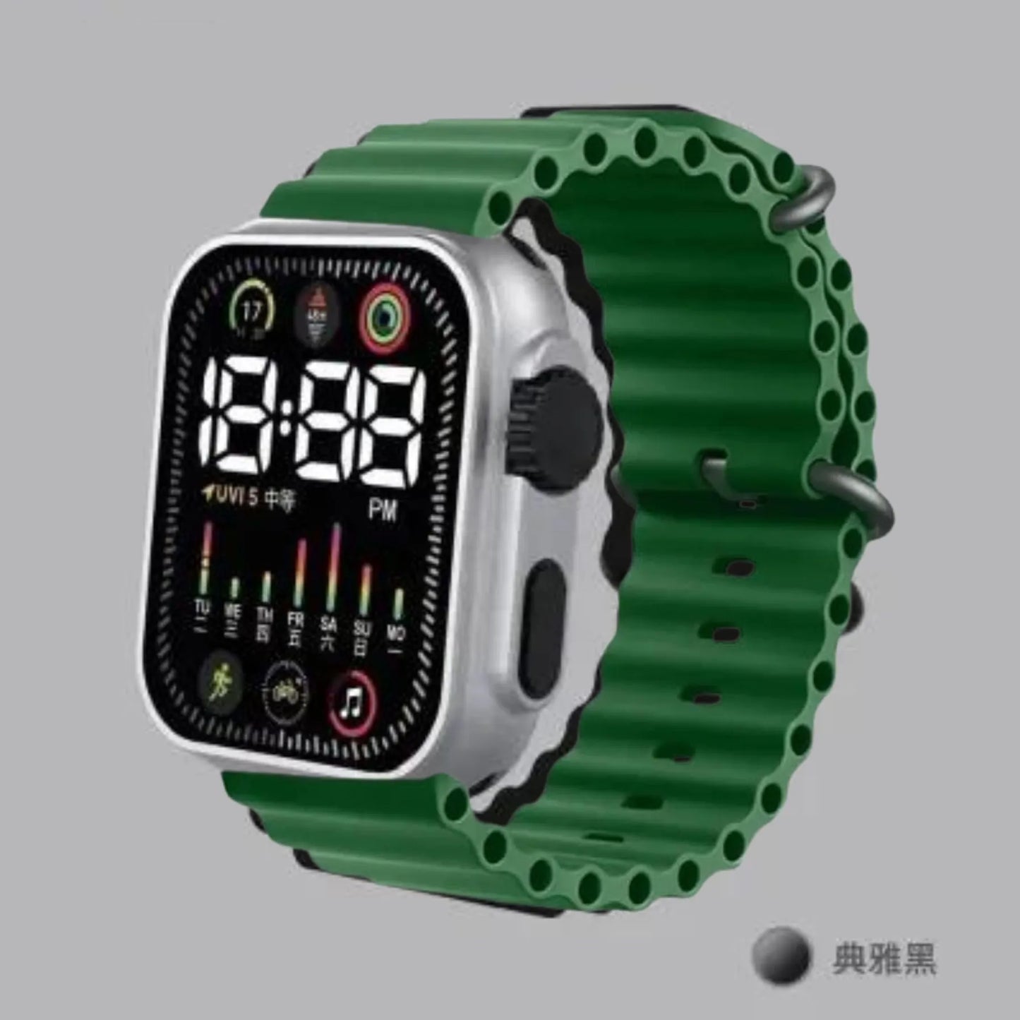 Digital LED Watch for Men Boys| Ultra Big Display Comfortable Straps