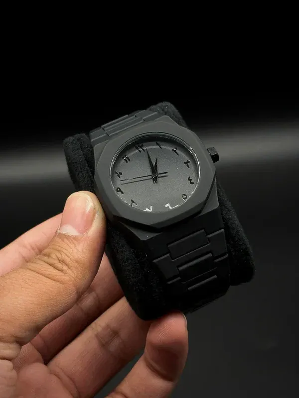 Black Arabic Aura watch For Men & Women