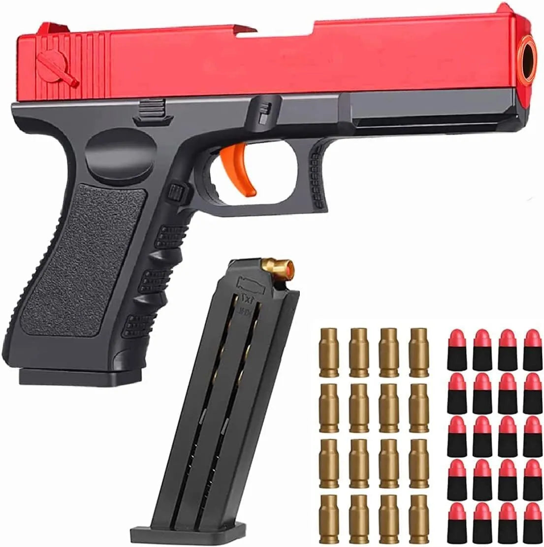 Foam Ejection Toy Blaster, Shooting with Foam Darts, Blasters for Kids, Shooting Games,