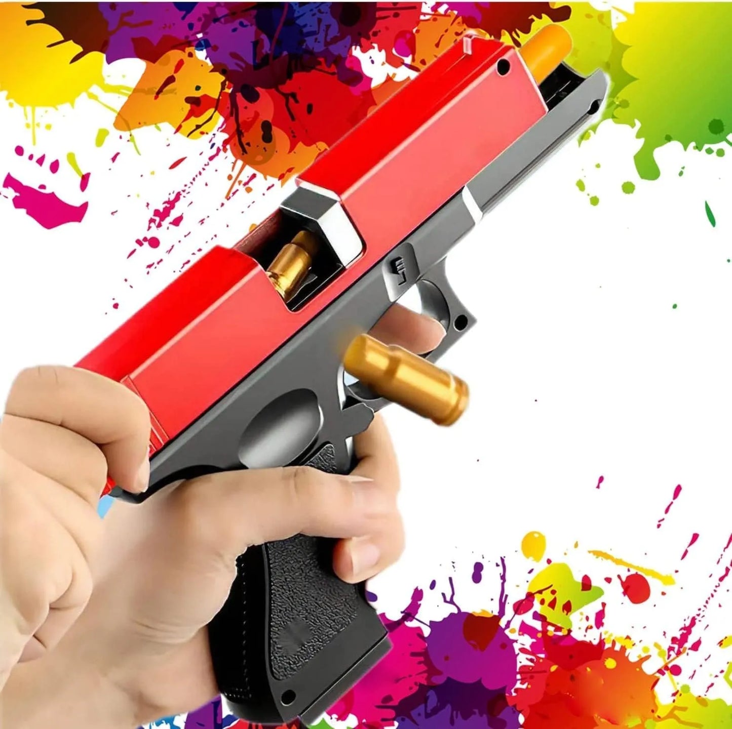 Foam Ejection Toy Blaster, Shooting with Foam Darts, Blasters for Kids, Shooting Games,