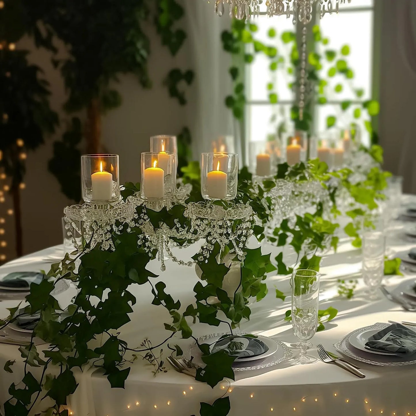 Artificial Ivy Garland Fake Hanging Vines for Wall Bedroom Decoration