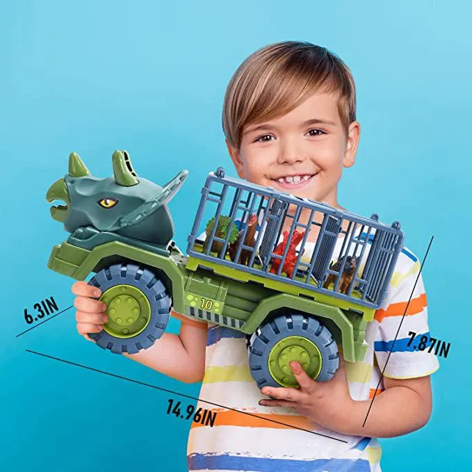 Big Dinosaur Car Truck Telur Dinosaur Set Jurassic Toys
