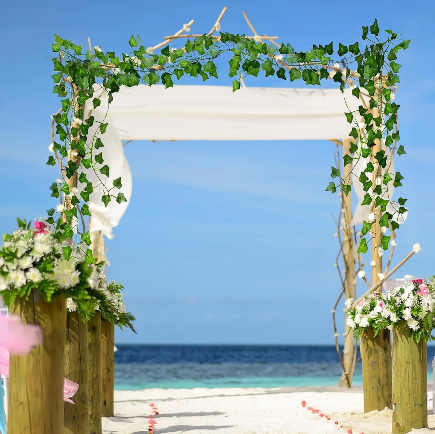 Artificial Ivy Garland Fake Hanging Vines for Wall Bedroom Decoration