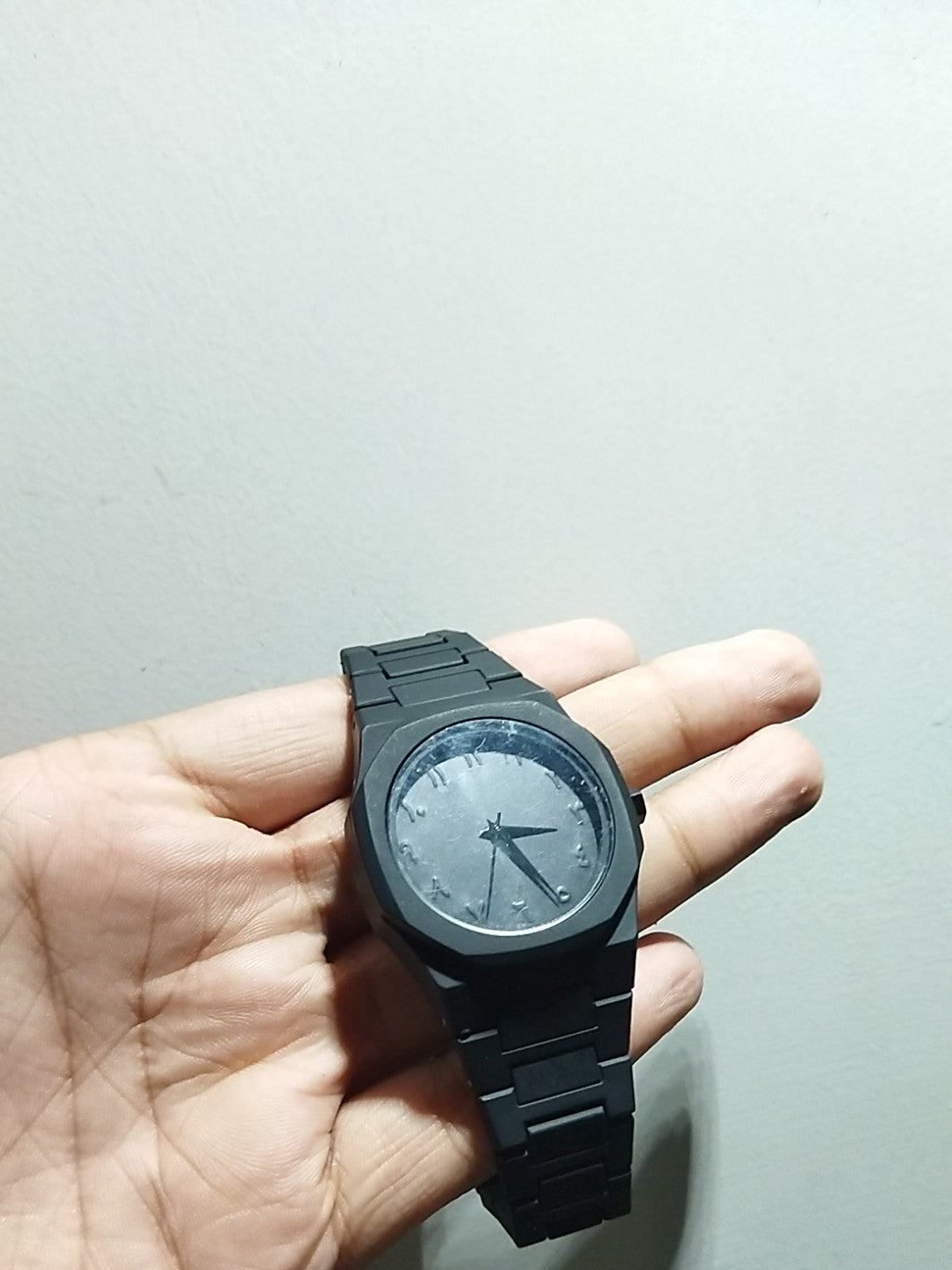 Black Arabic Aura watch For Men & Women