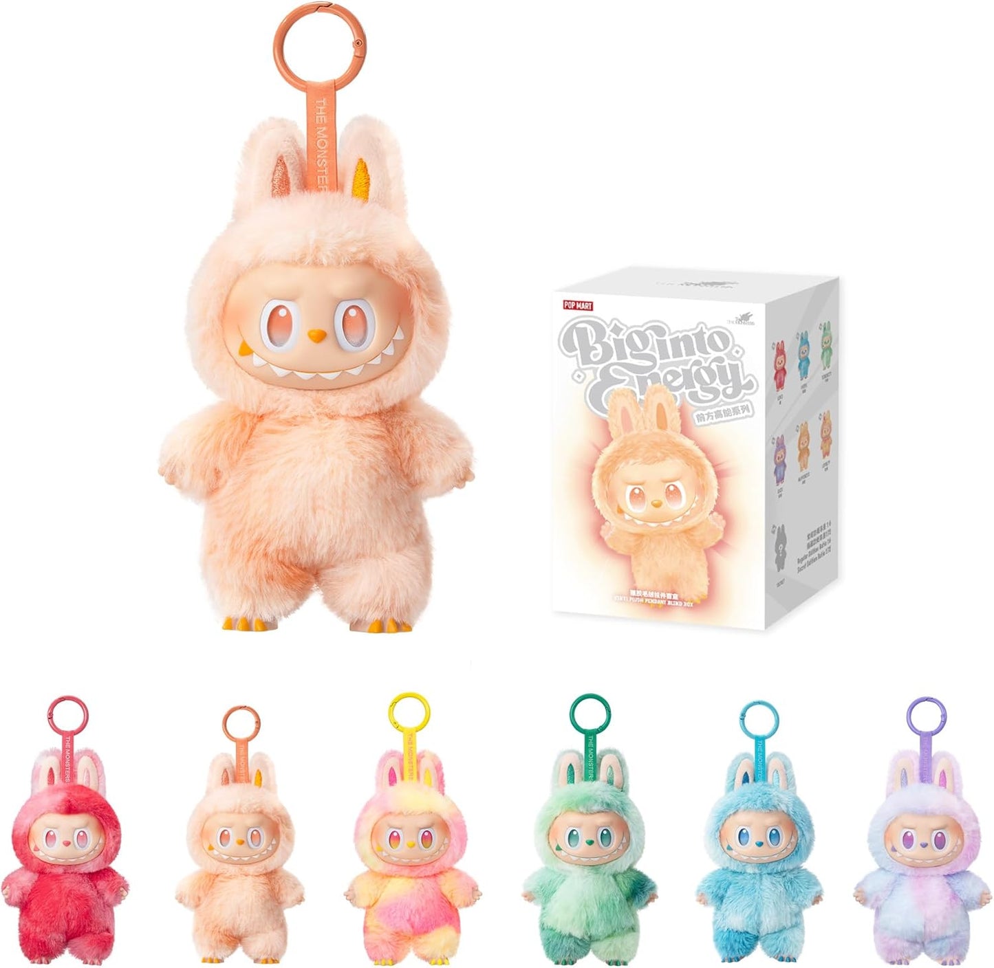 Cute Soft Bunny Doll with Keychain for Kids Girls Boys labubu