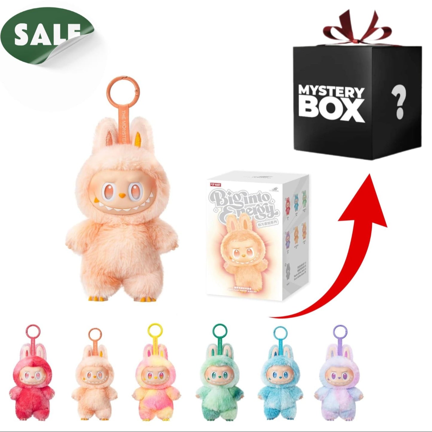 Cute Soft Bunny Doll with Keychain for Kids Girls Boys labubu