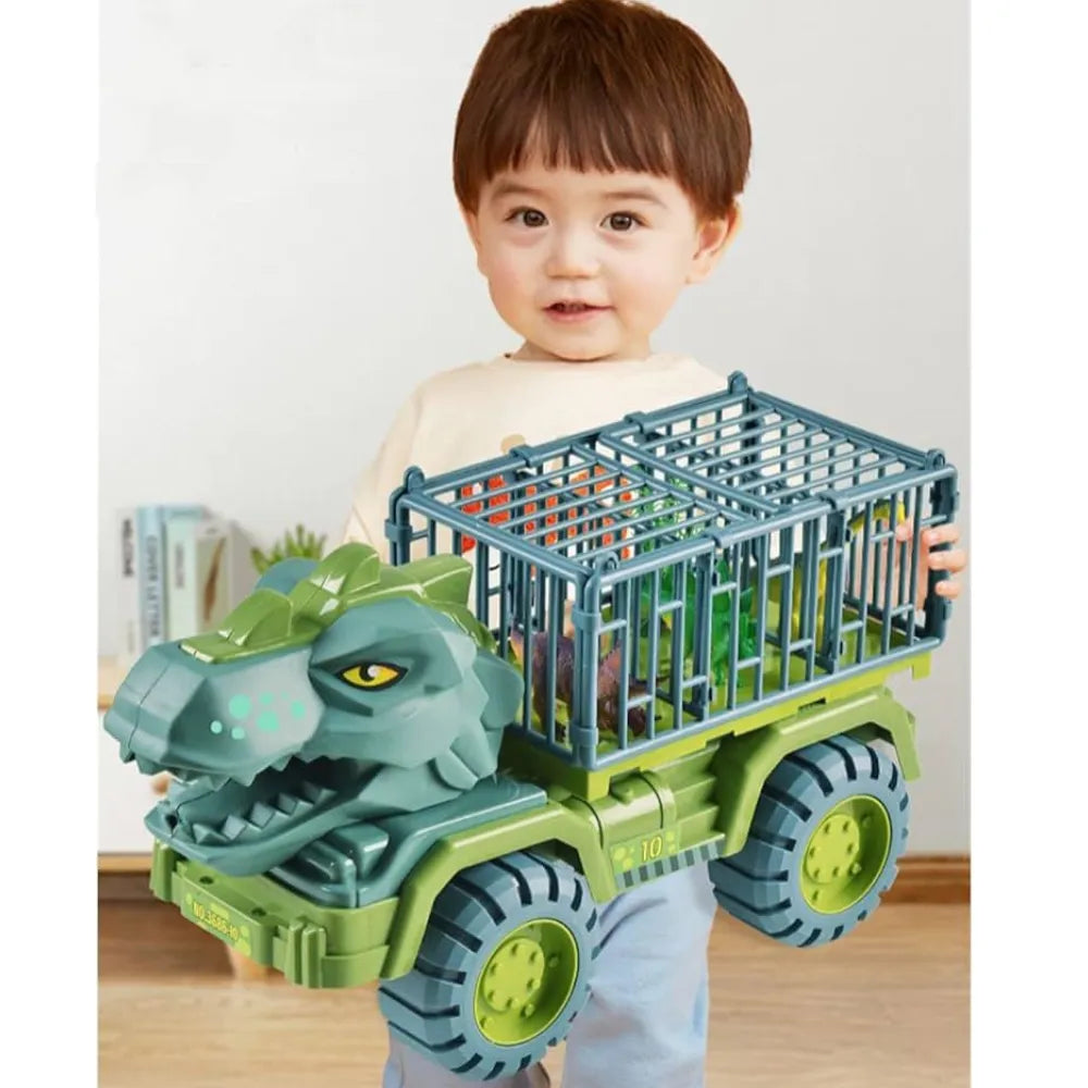 Big Dinosaur Car Truck Telur Dinosaur Set Jurassic Toys