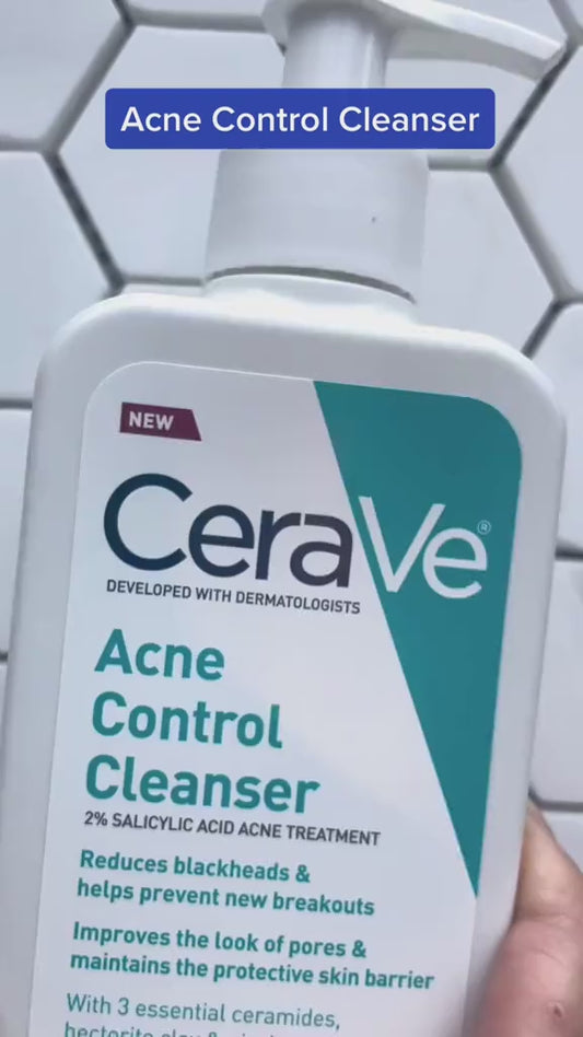 CeraVe Acne Control Cleanser β 237ml (Imported from USA)