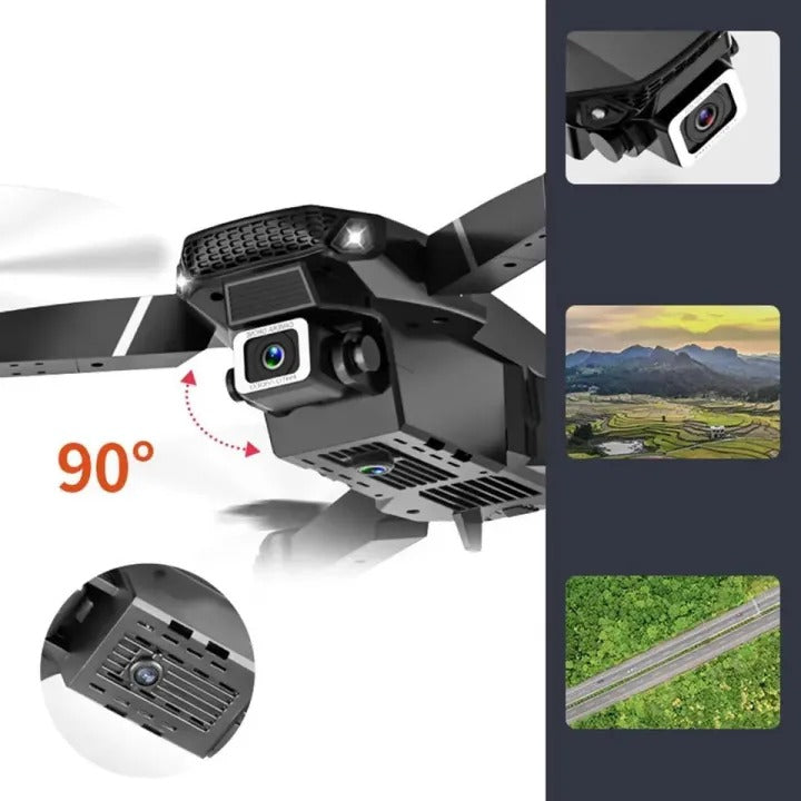 E88 Pro 2024 New Drone FPV Drone With Wide Angle Foldable Quadcopter Drones Kid Gift Toys Mini Drone Toy